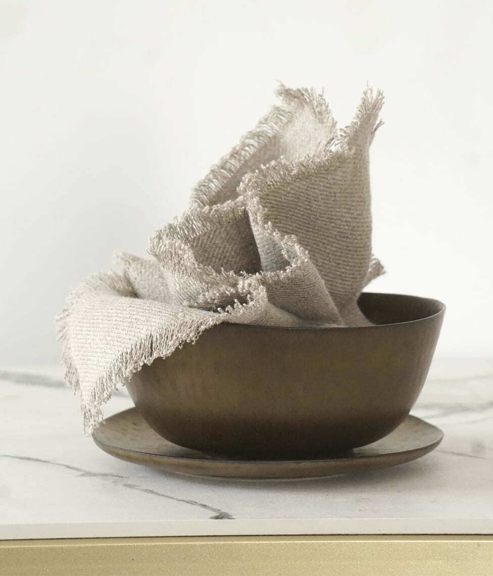 Stalo padėkliukas Shabby Natural (pilka)