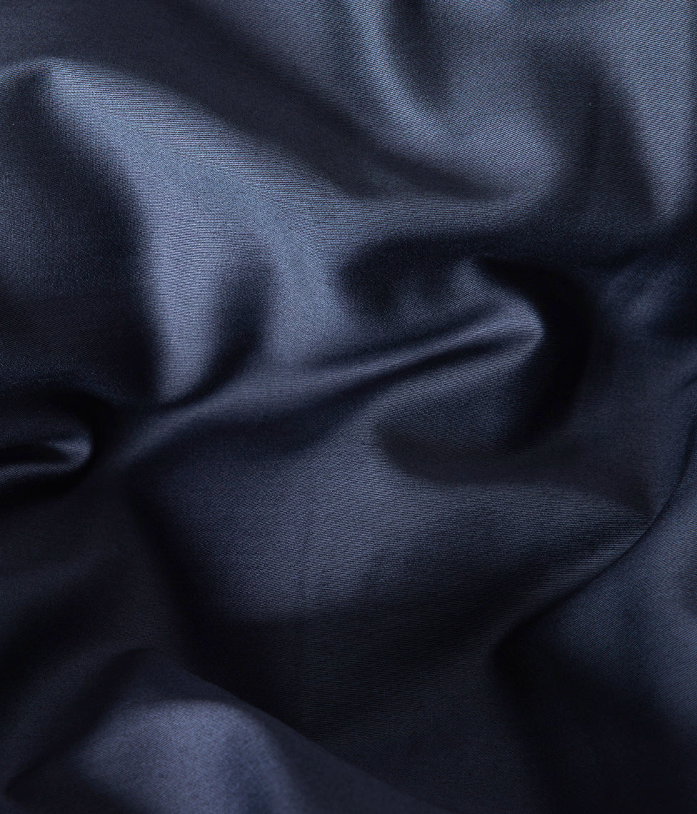 Satino patalynės komplektas Solid Anthracite (antracito), 5 nuotrauka