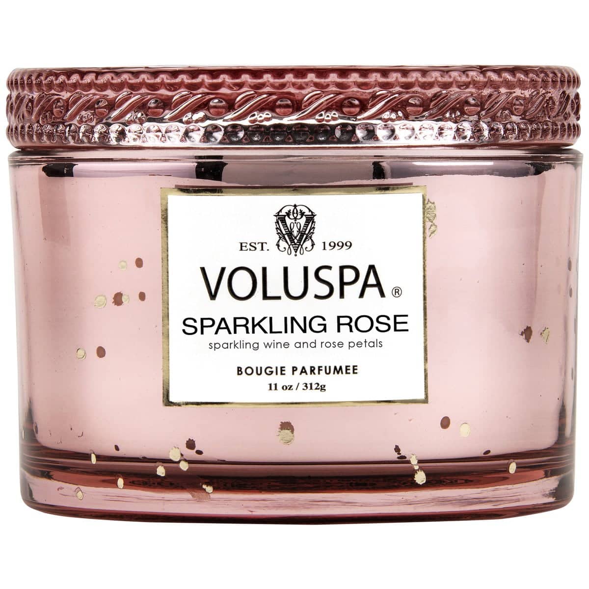 Voluspa žvakė Vermeil Sparkling Rose, 3 nuotrauka
