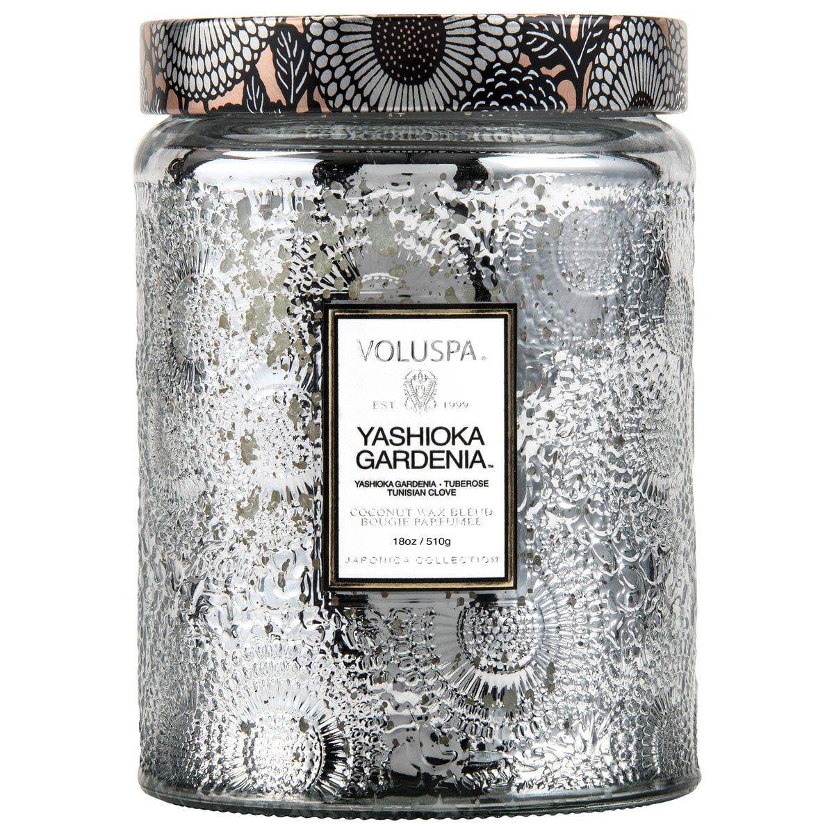 Voluspa didelė žvakė stikle Yashioka Gardenia, 2 nuotrauka
