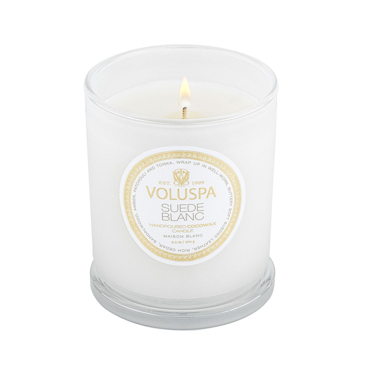 Voluspa žvakė Suede Blanc, 5 nuotrauka