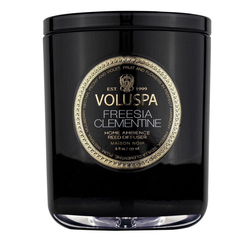 Voluspa didelė žvakė stikle Freesia Clementine, 6 nuotrauka