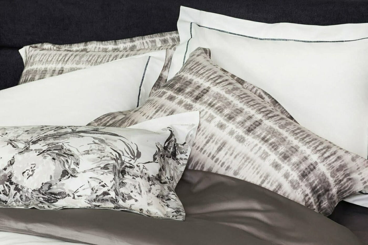 Satino patalynės komplektas Batik WW (marga, ruda), 4 nuotrauka