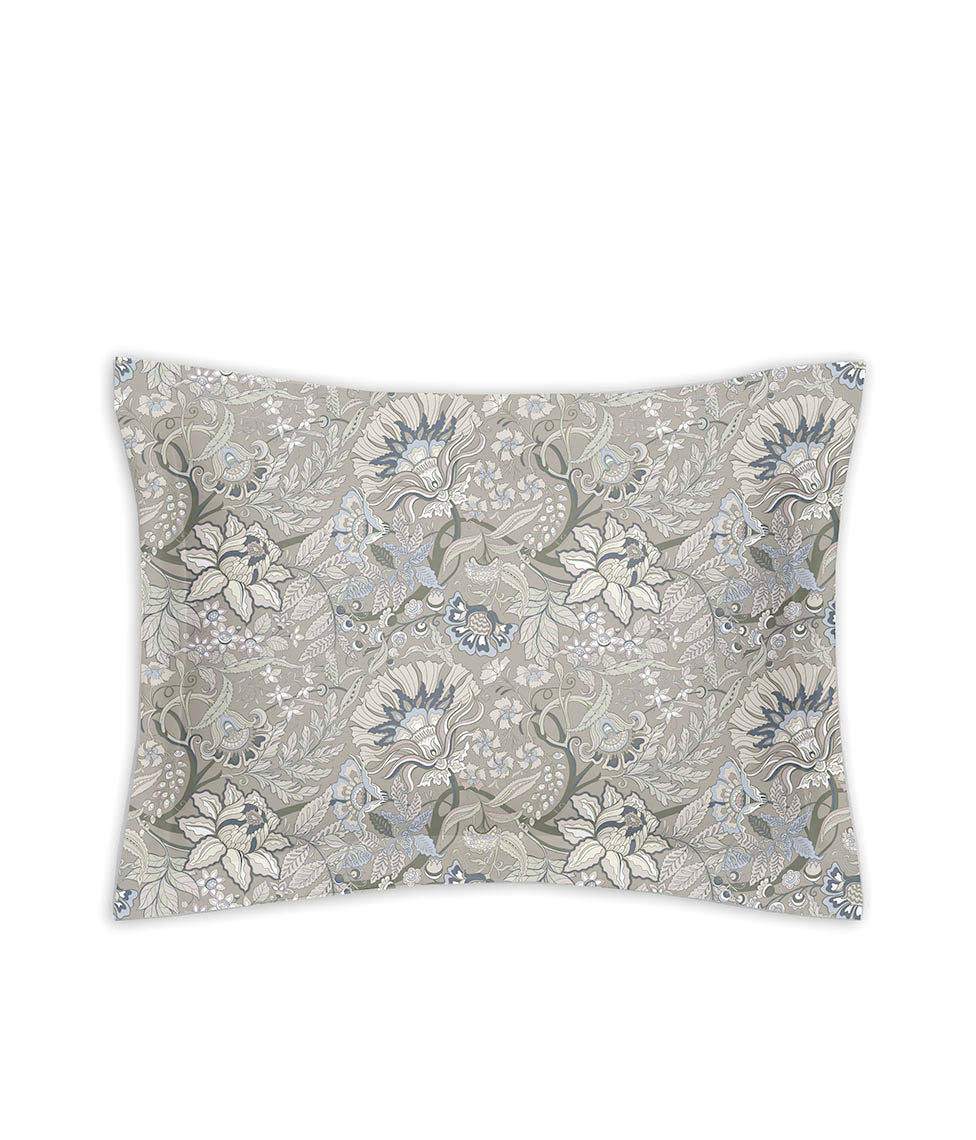 Satino patalynės komplektas Boho Khaki/Pistachio (chaki, marga), 5 nuotrauka