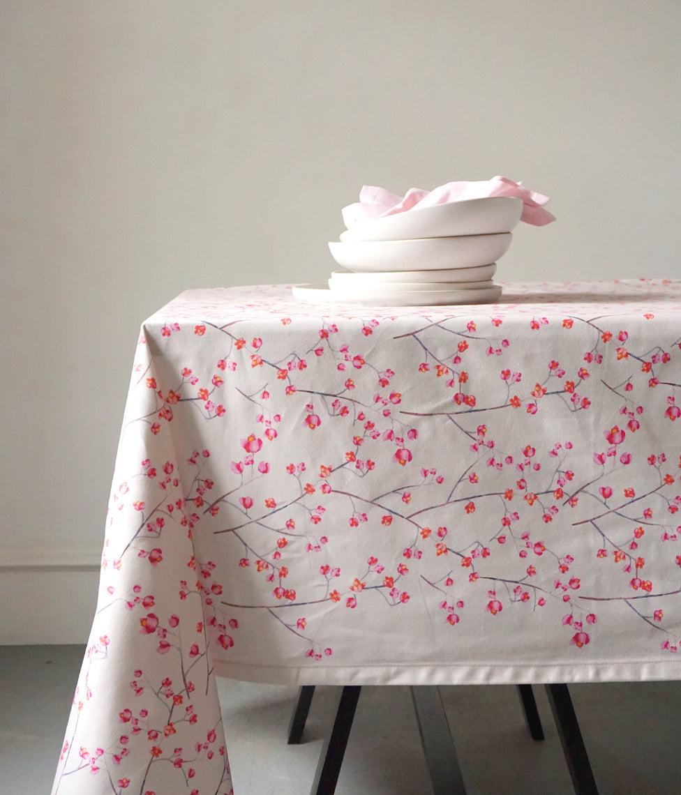 Medvilninė Staltiesė Branches Almond (migdolų)