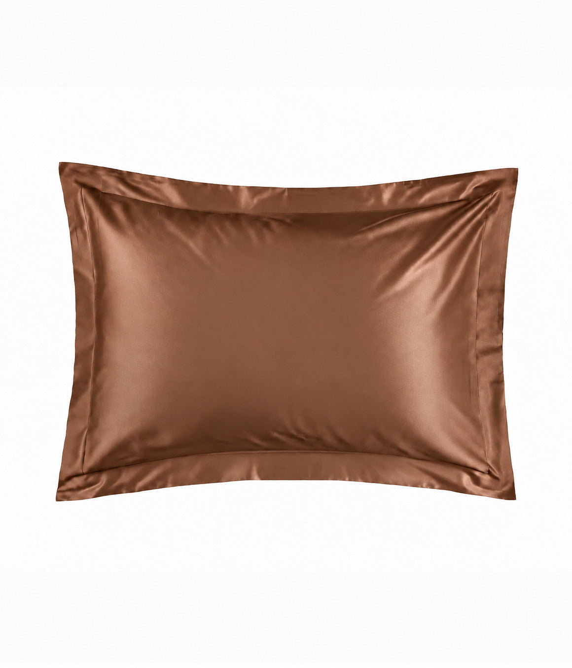 Satino pagalvės užvalkalas Solid Caramel