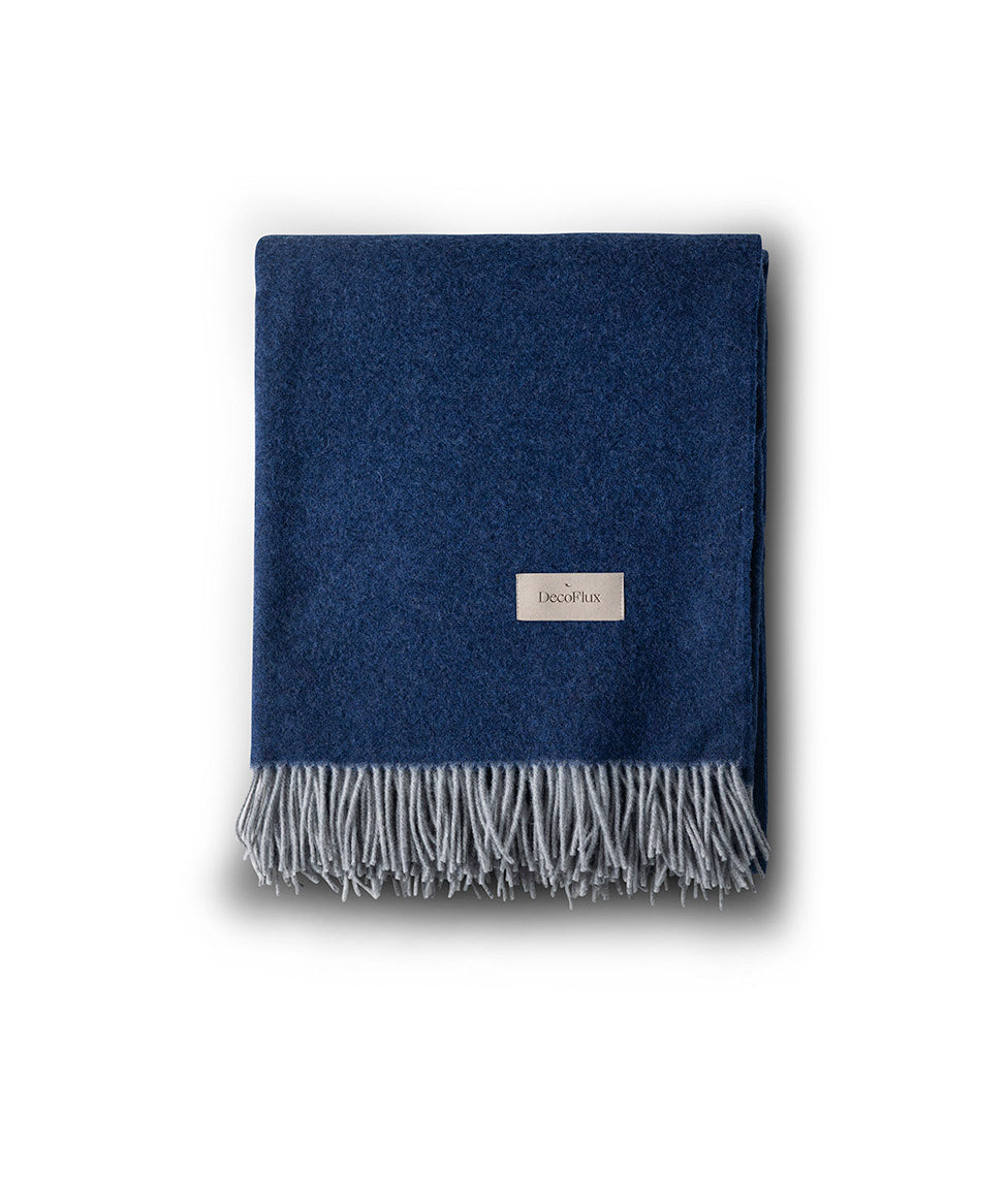 Pledas KASHWOOL Dark Blue 130x180cm (tamsiai mėlyna)