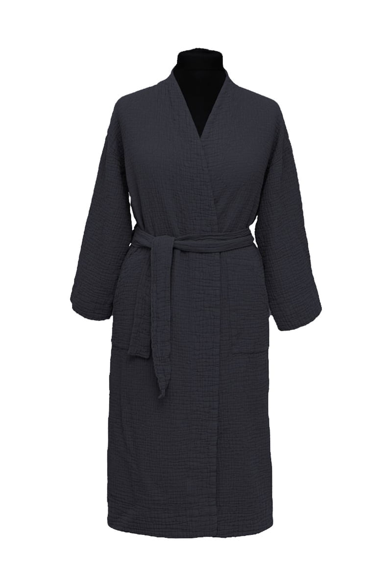 Chalatas Ilonzo Home Orion Anthracite (antracito), 3 nuotrauka
