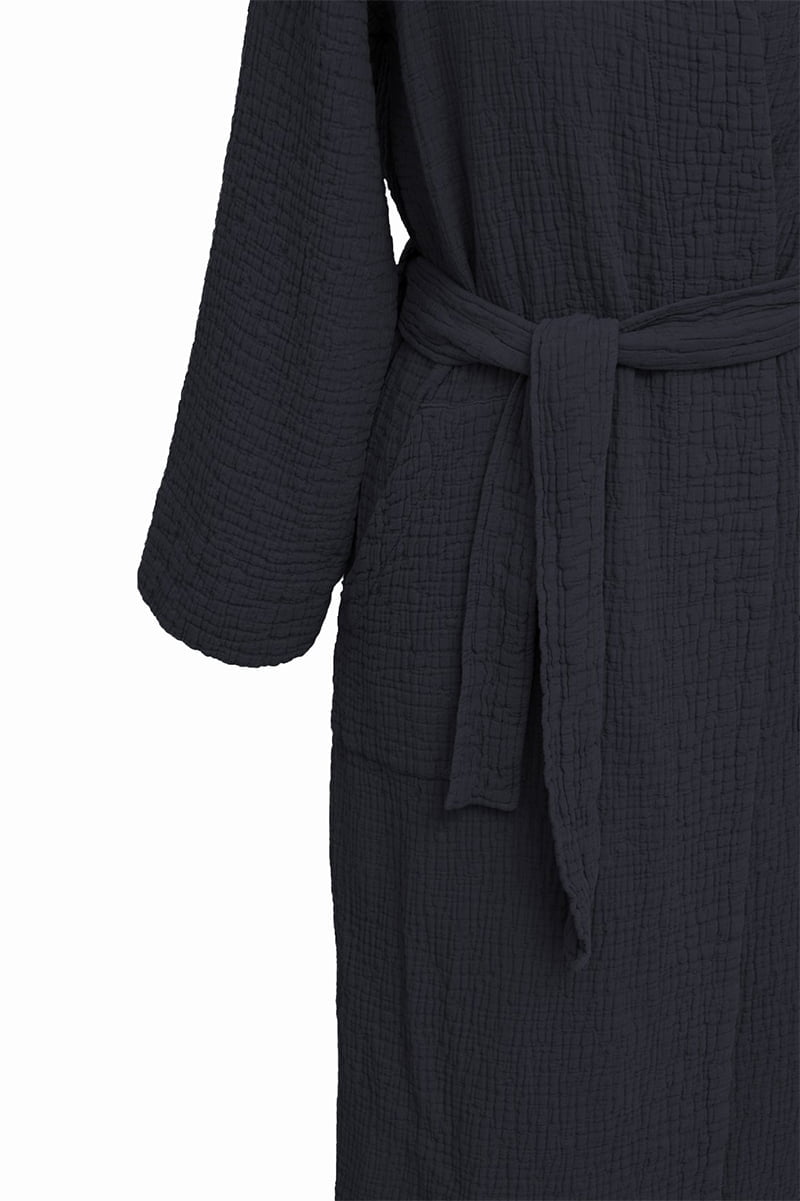 Chalatas Ilonzo Home Orion Anthracite (antracito), 4 nuotrauka