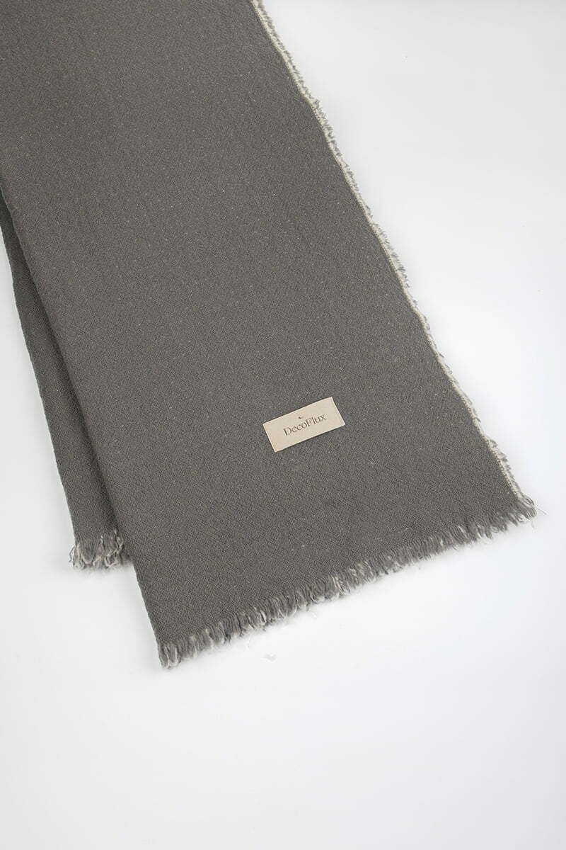 Soft Wool Merino vilnos pledas Slate, 3 nuotrauka