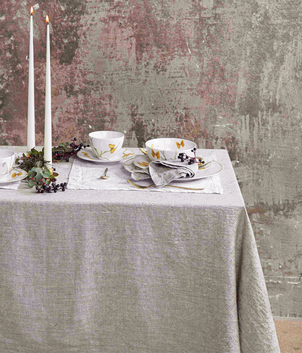 Stalo servetėlė Frost Natural Silver (pilka), 2 nuotrauka