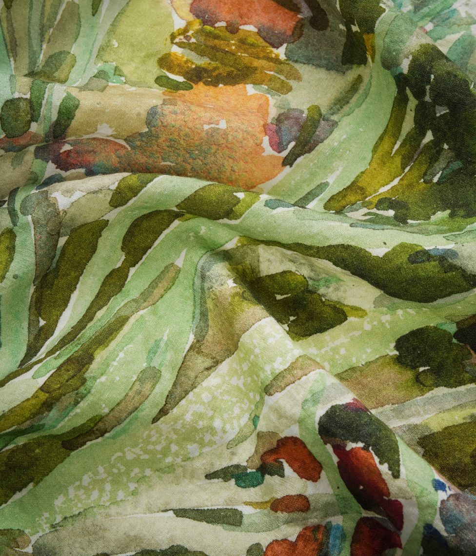 Lininis paplūdimio rankšluostis Lea - Ramunė Kmieliauskaitė - 100x180cm (marga), 2 nuotrauka