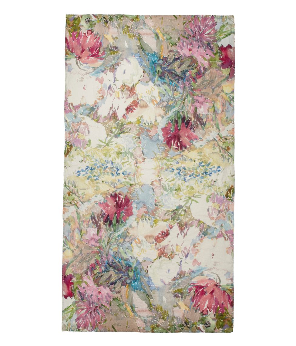 Lininis paplūdimio rankšluostis Meadow - Ramunė Kmieliauskaitė - 100x180cm (marga), 6 nuotrauka