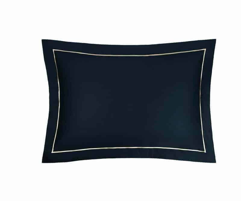 Satino patalynės komplektas Dark Blue (mėlyna), 7 nuotrauka