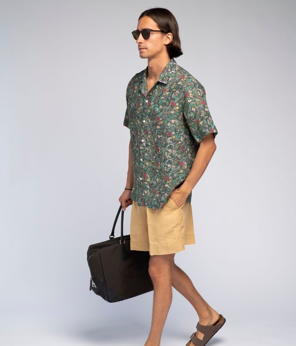 Lininiai marškiniai I Know What You Did Last Summer - Algis Kriščiūnas (Unisex) (marga), 2 nuotrauka