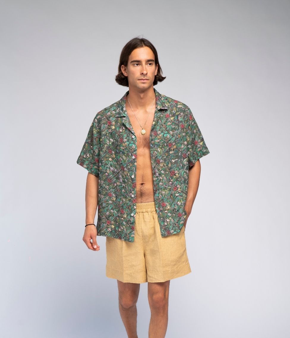 Lininiai marškiniai I Know What You Did Last Summer - Algis Kriščiūnas (Unisex) (marga), 4 nuotrauka