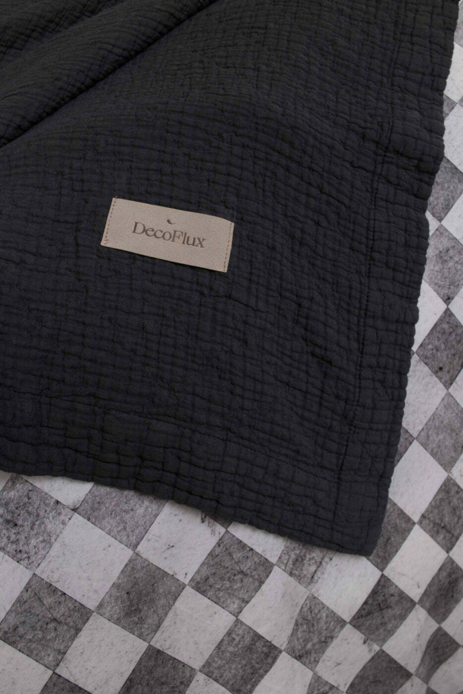 Medvilninė lovatiesė Orion Anthracite (antracito), 4 nuotrauka