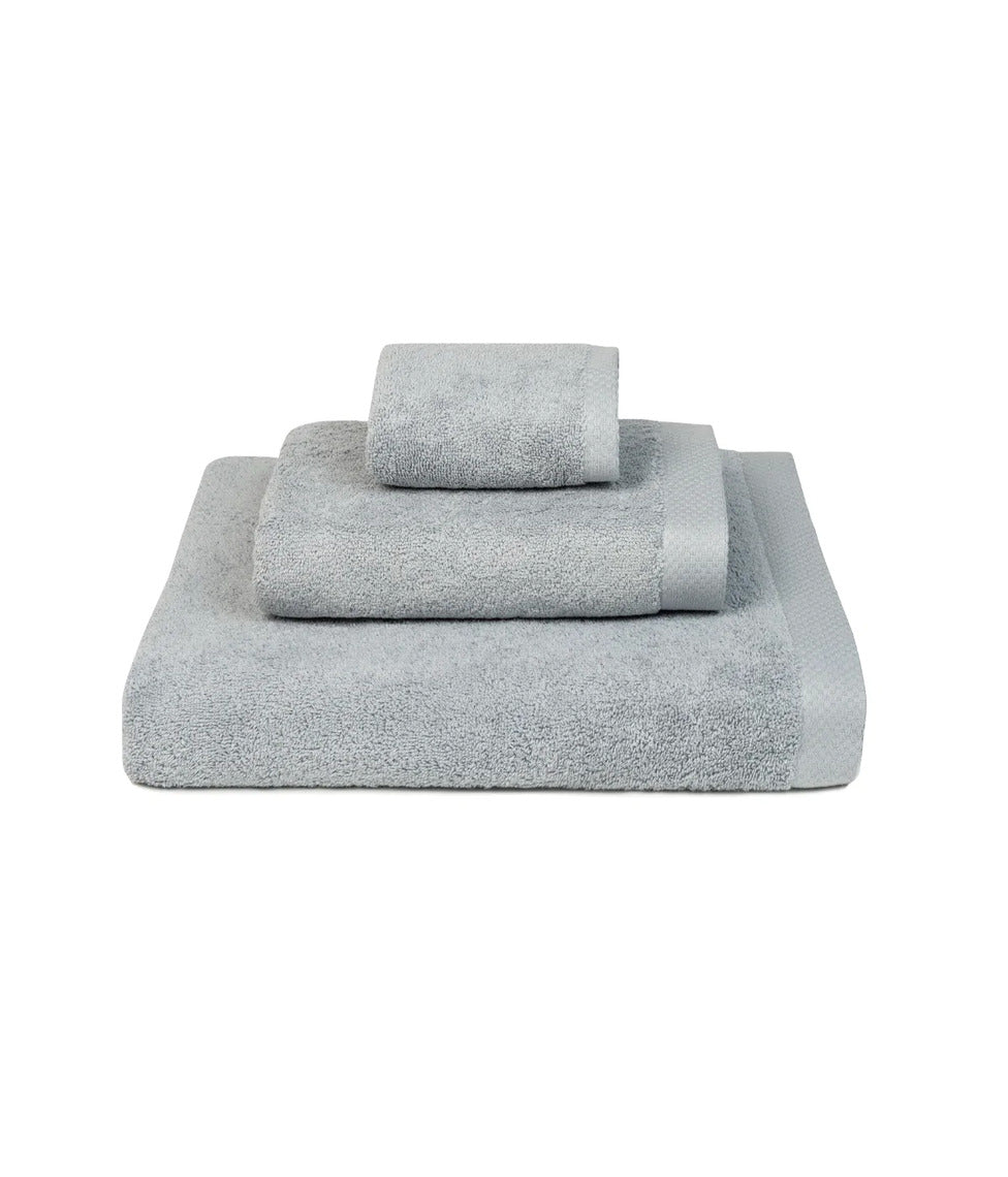 Vonios rankšluostis Luxus Silver Grey (sidabrinė pilka)
