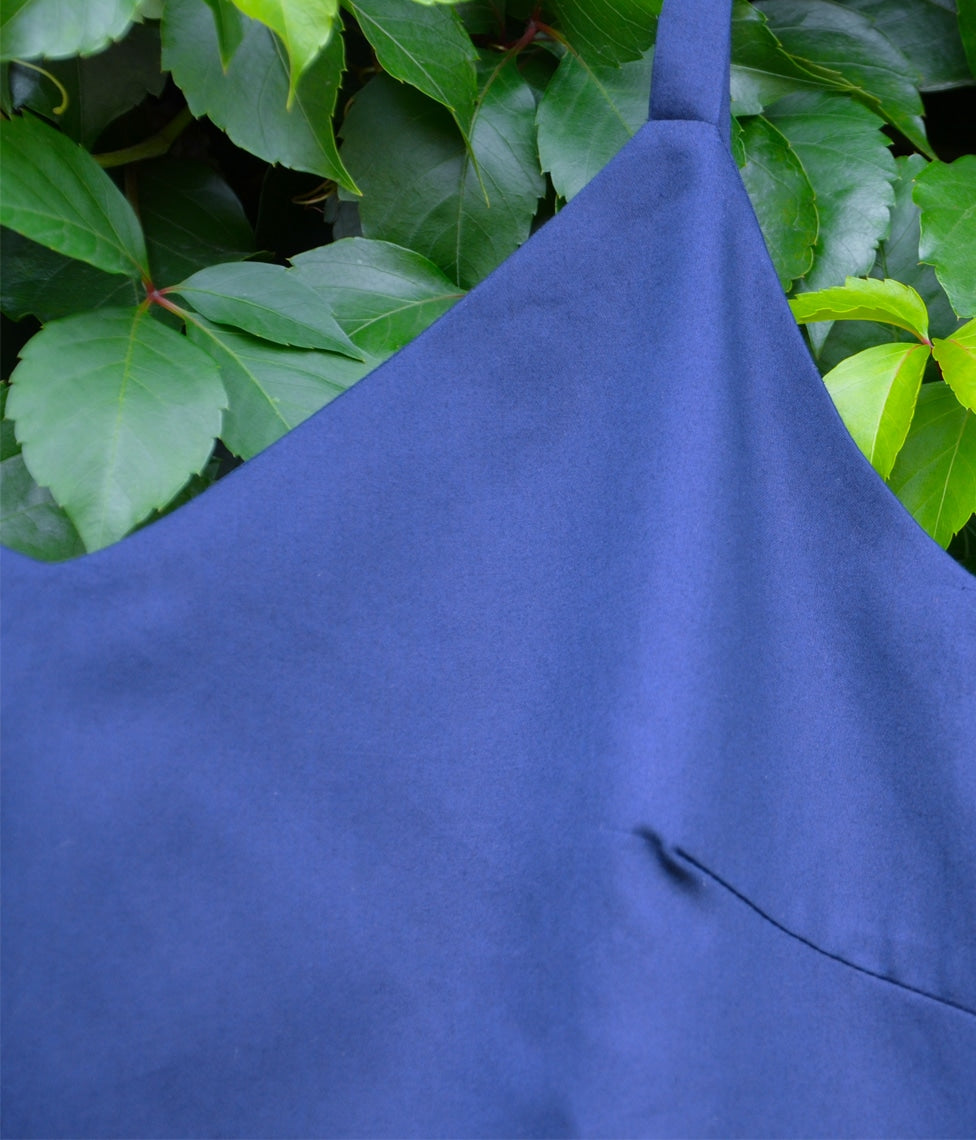 Dviejų dalių kostiumėlis Solid Dark Blue, 2 nuotrauka