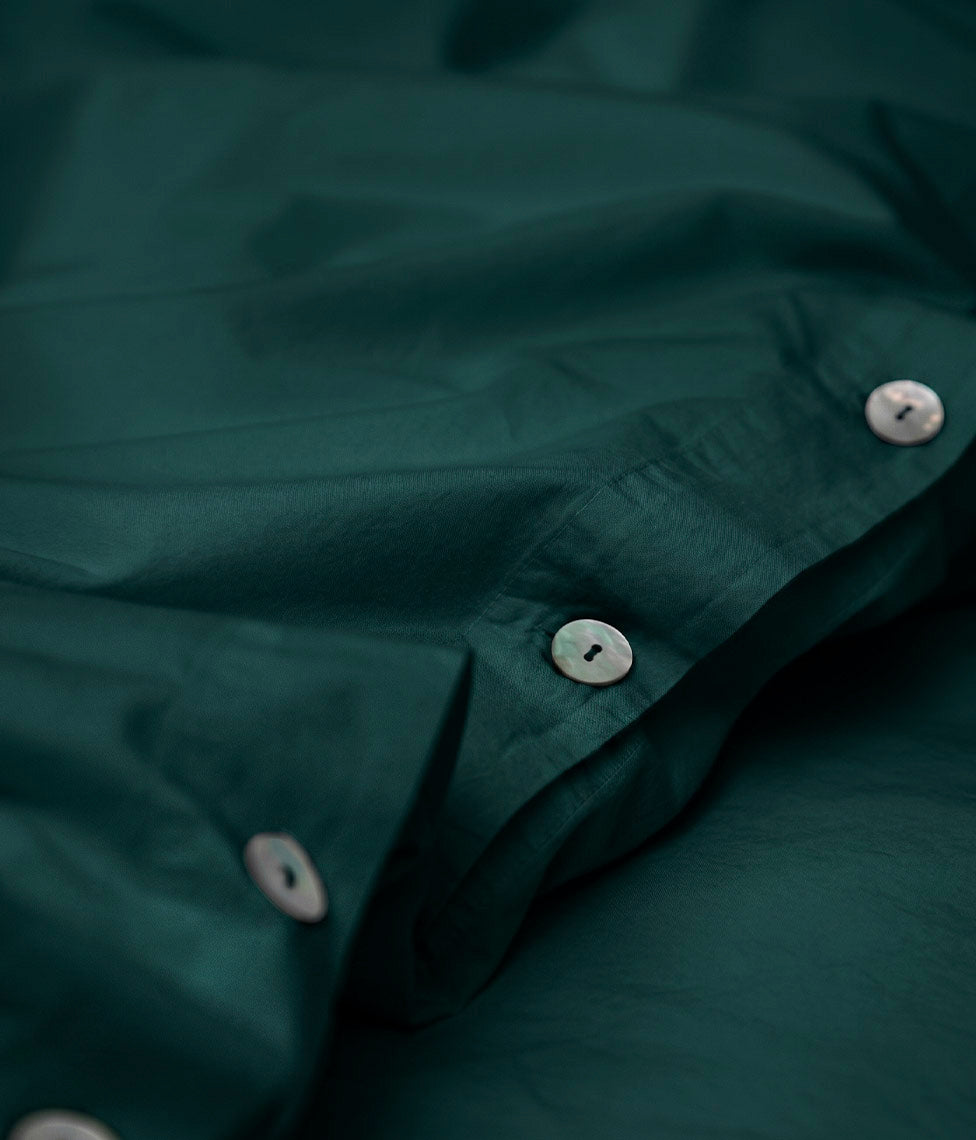 Perkelio patalynės komplektas Casual Emerald (smaragdo), 2 nuotrauka
