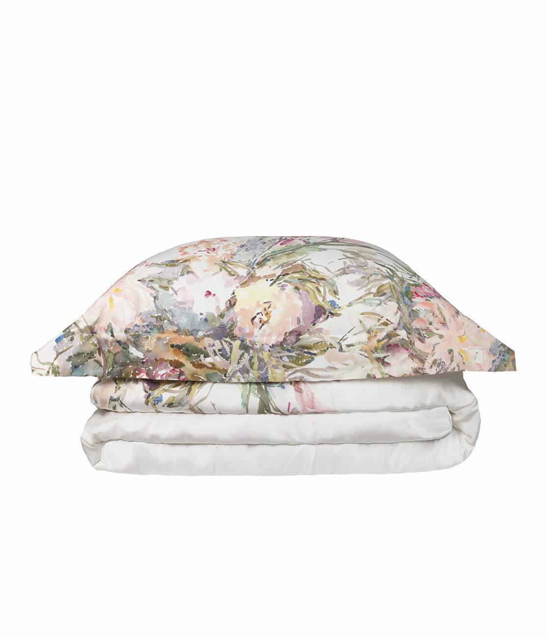 Satino patalynės komplektas Floral Sense by Kmieliauskaitė (marga), 7 nuotrauka