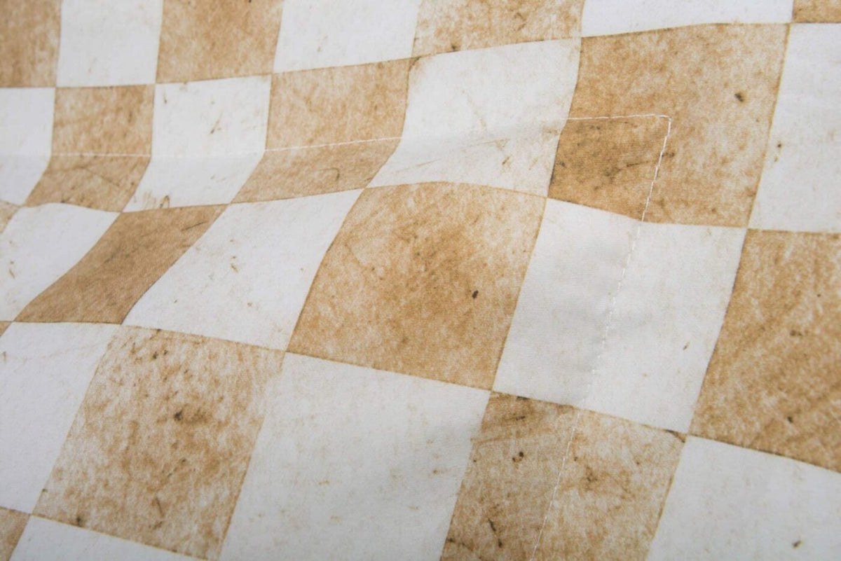 Satino patalynės komplektas Chess Master Ochre (ochros), 4 nuotrauka