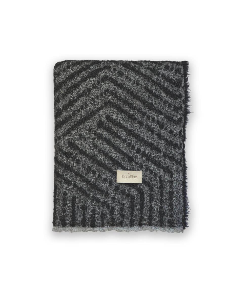 Pledas Boucle Black 130x180cm