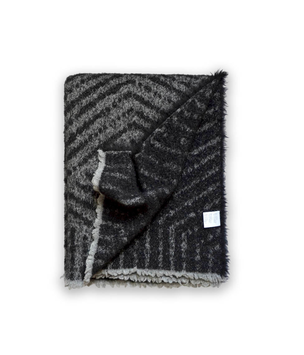 Pledas Boucle Black 130x180cm