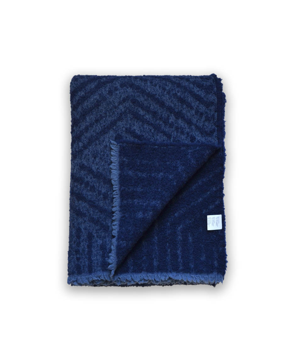 Pledas Boucle Blue 130x180cm