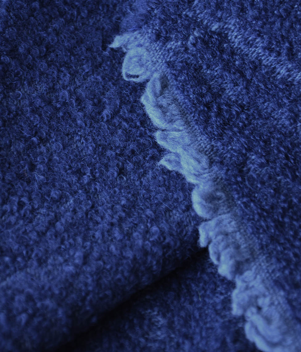 Pledas Boucle Blue 130x180cm