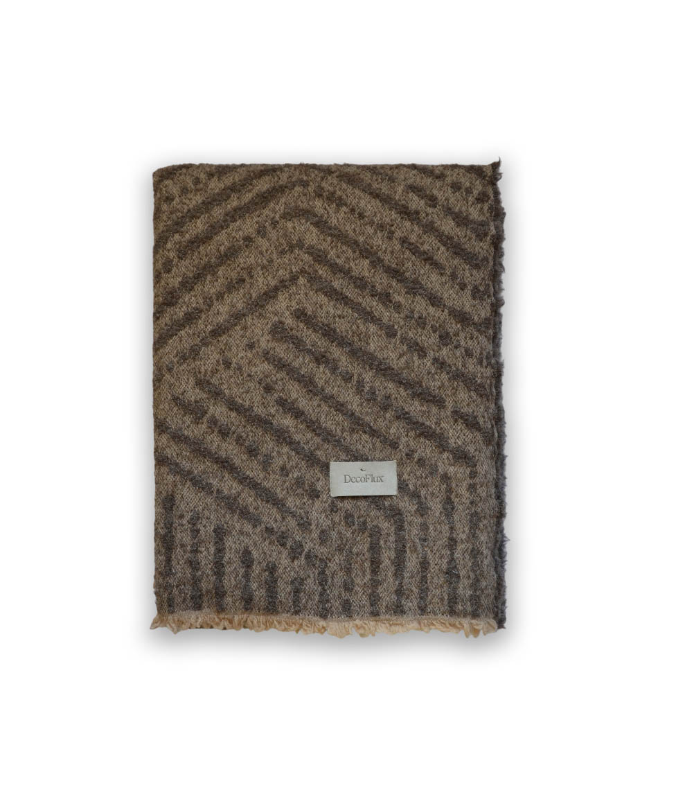 Pledas Boucle Brown 130x180cm