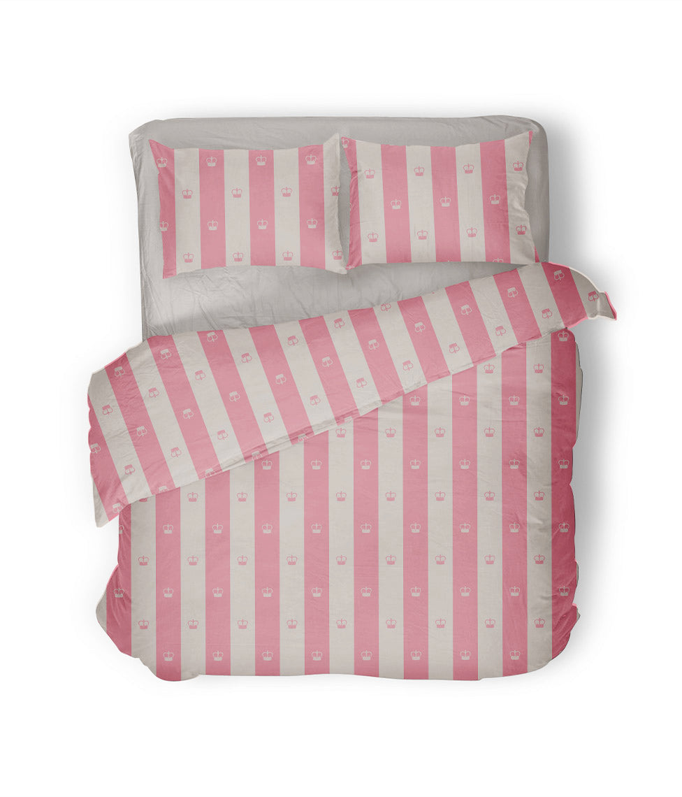Patalynės komplektas Slapta Meilė Jūsų Didenybei Pink (balta, rausva), 10 nuotrauka