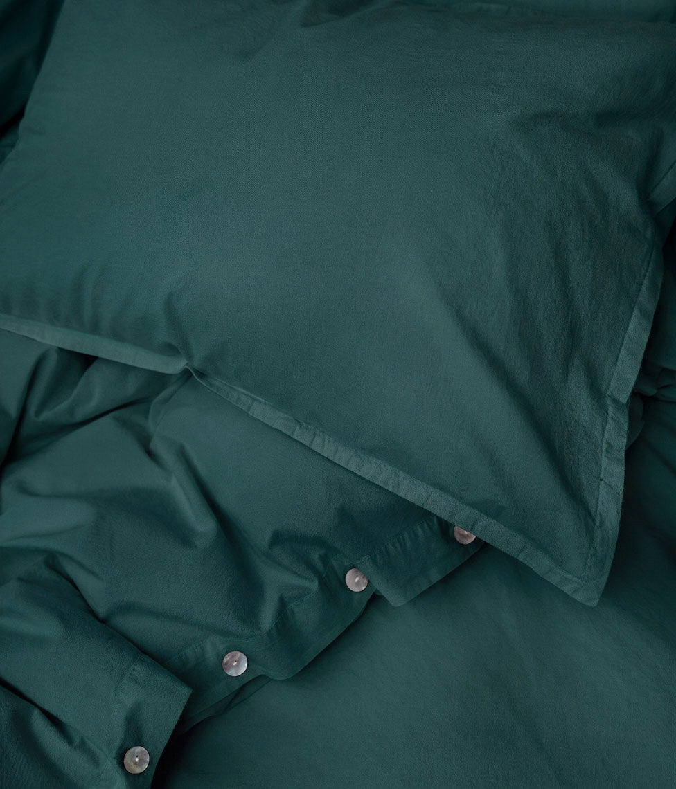 Perkelio patalynės komplektas Casual Emerald Light (smaragdo), 2 nuotrauka