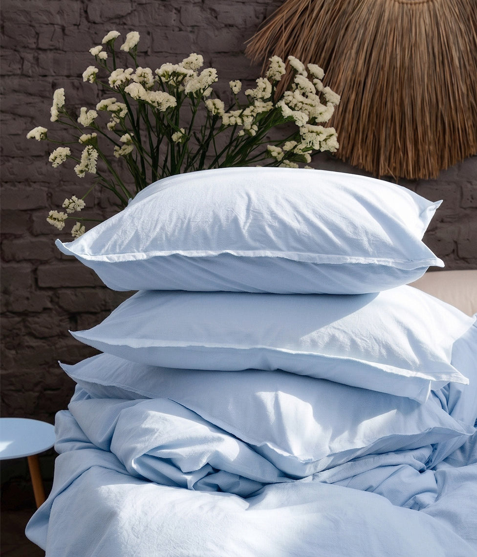 Perkelio patalynės komplektas Casual Light Blue (melsva), 2 nuotrauka