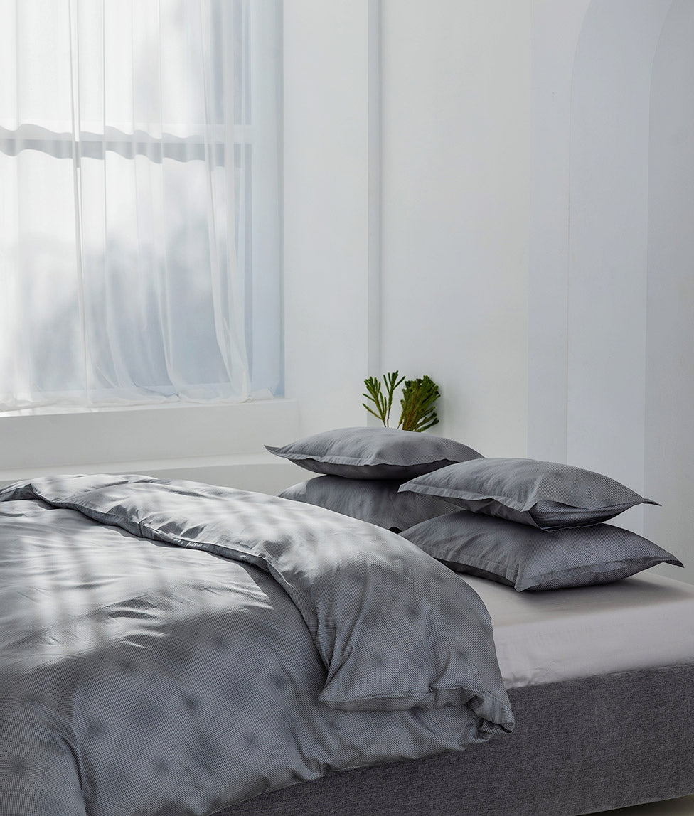 Pagalvės užvalkalas Mirage Grey (pilka), 3 nuotrauka