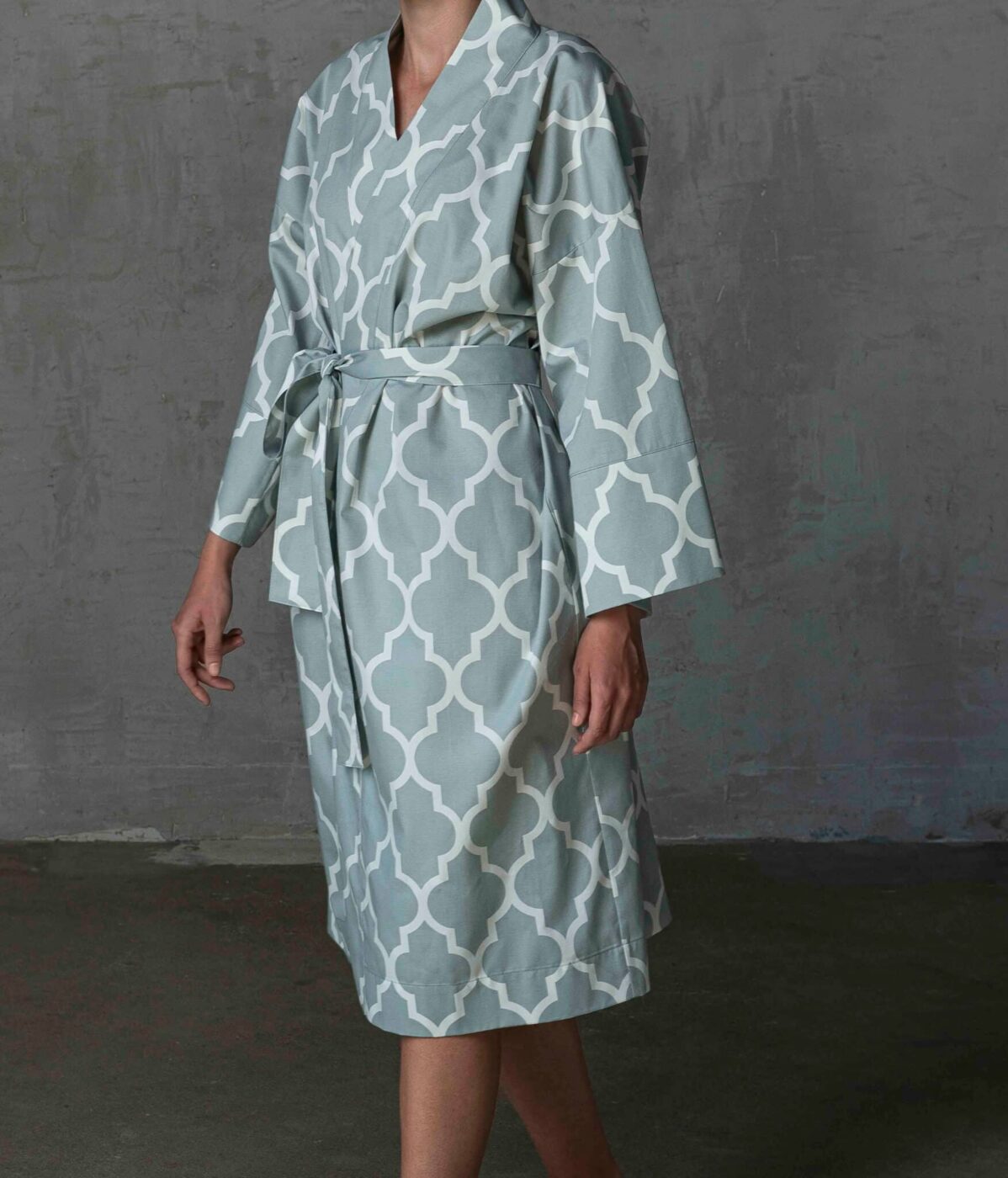 Chalatas kimono Morocco (marga), 5 nuotrauka
