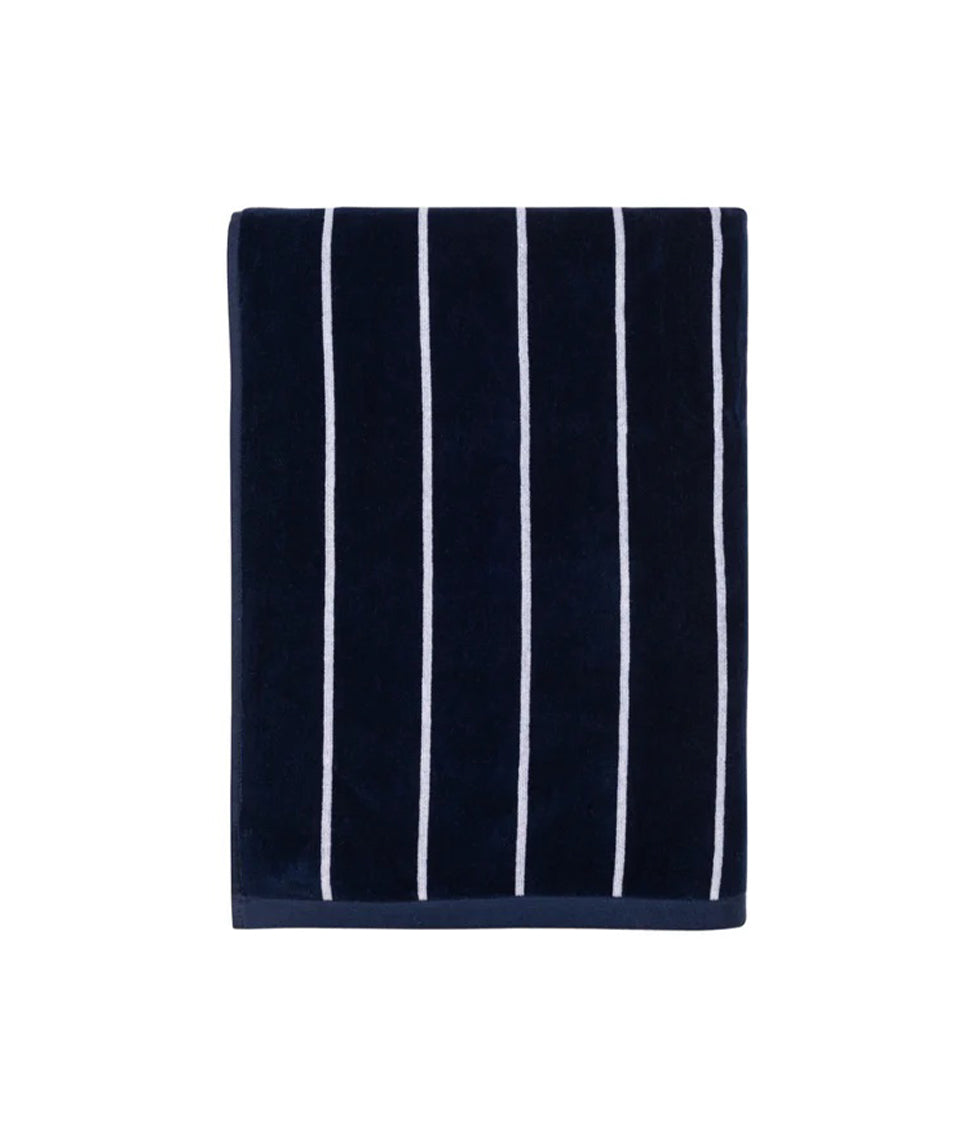 Medvilninis dvipusis paplūdimio rankšluostis Ocean Mood Navy Blue 100x180cm (tamsiai mėlyna), 3 nuotrauka