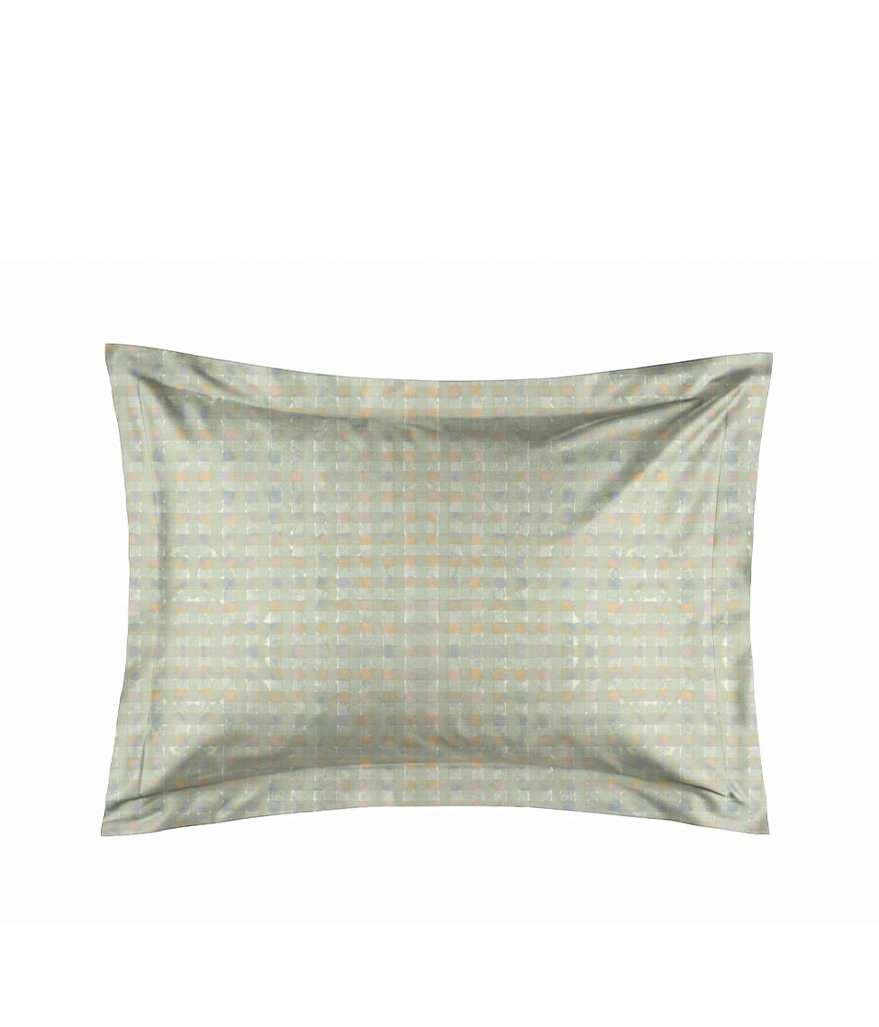 Satino pagalvės užvalkalas Opal Mint (marga)