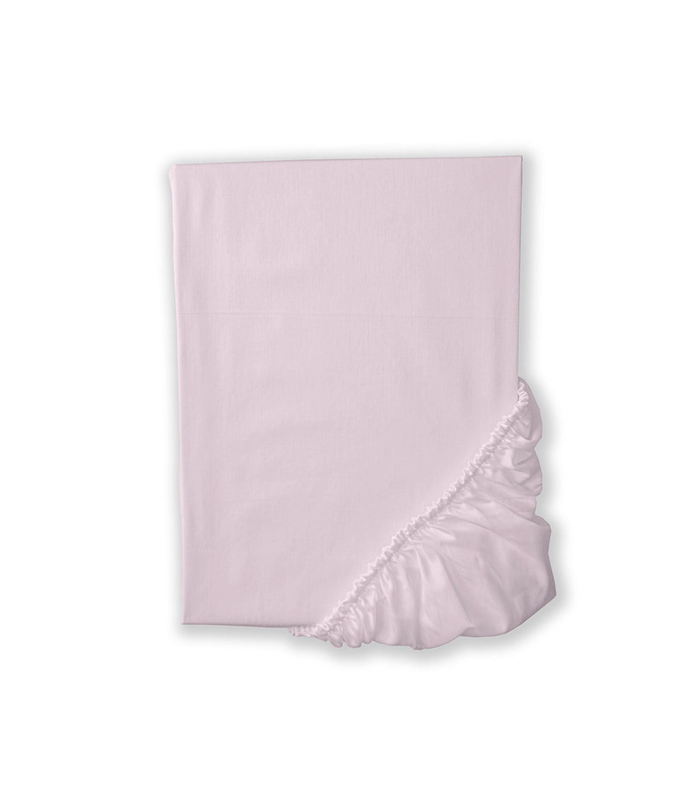 Satino paklodė su guma Solid Primrose Pink (rausva)