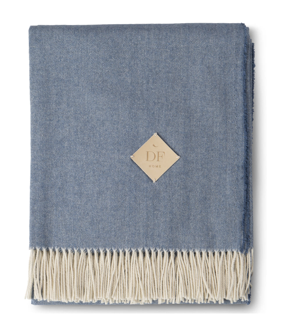 Pledas KASHWOOL Blue Sky 130x180cm, 3 nuotrauka