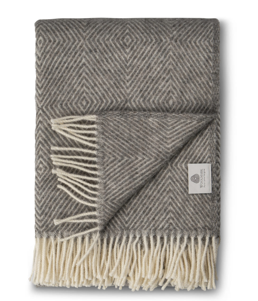 Pledas CLASSIC WINTER Silver 130x200cm, 2 nuotrauka