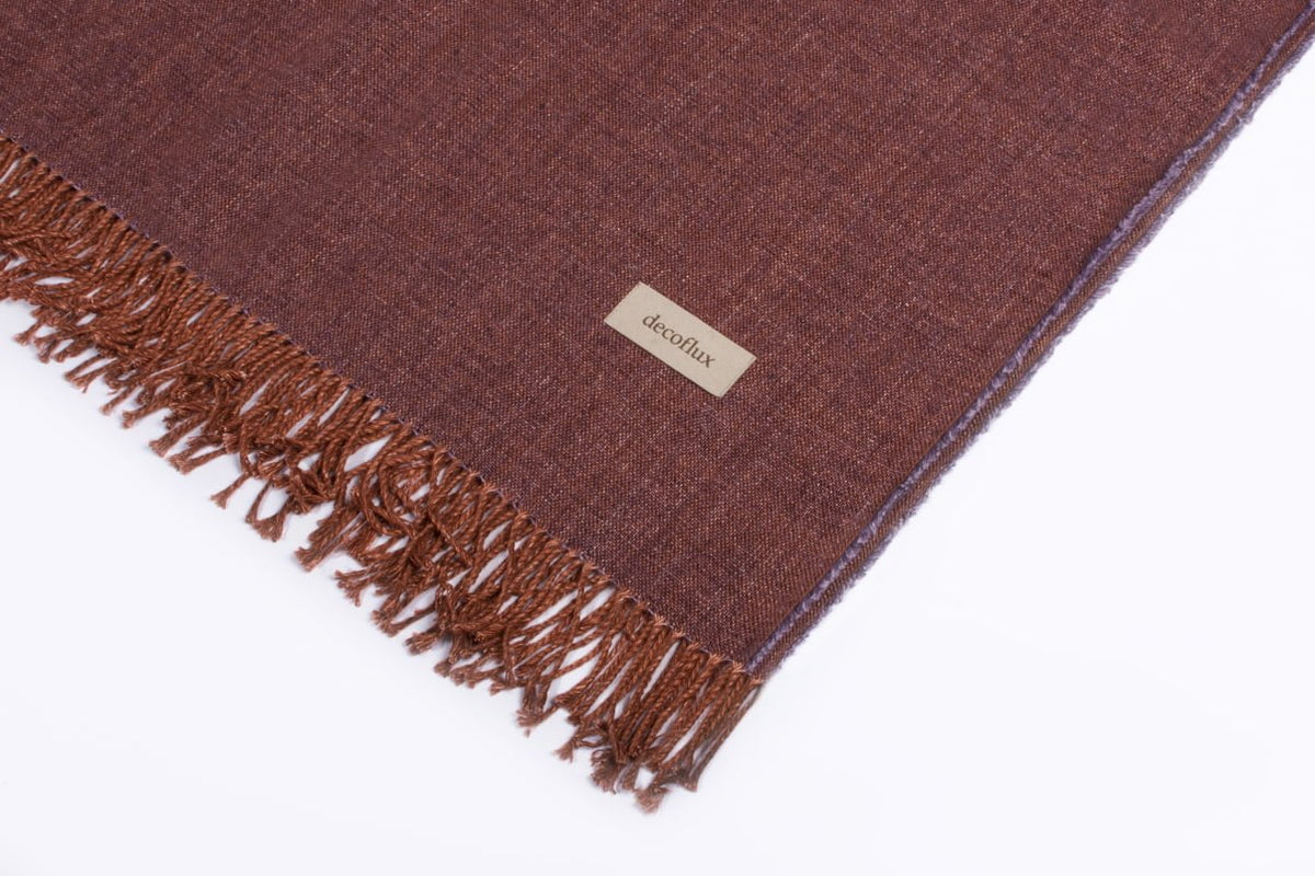 Lininis pledas Copper, 2 nuotrauka