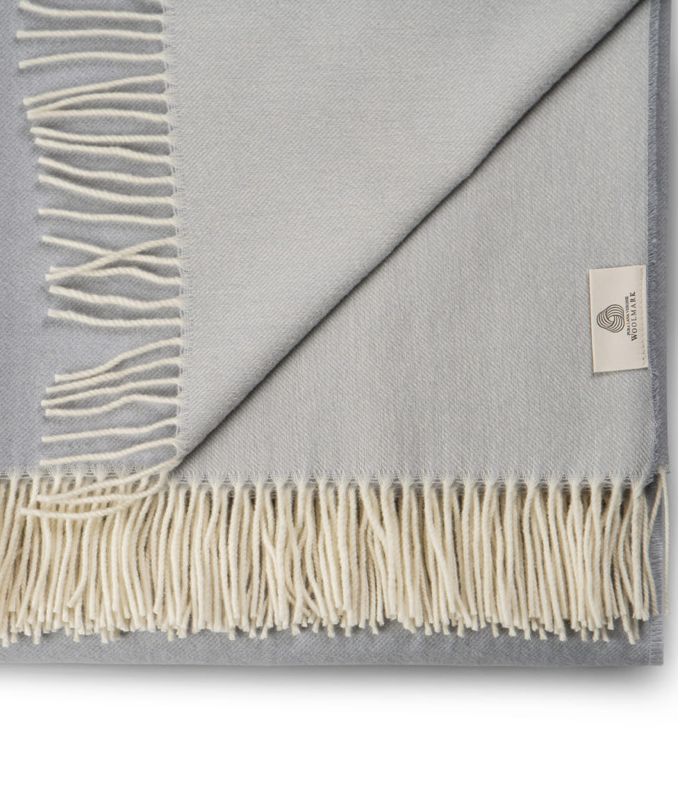 Pledas Double Sided Silver Blue 130x180cm, 4 nuotrauka