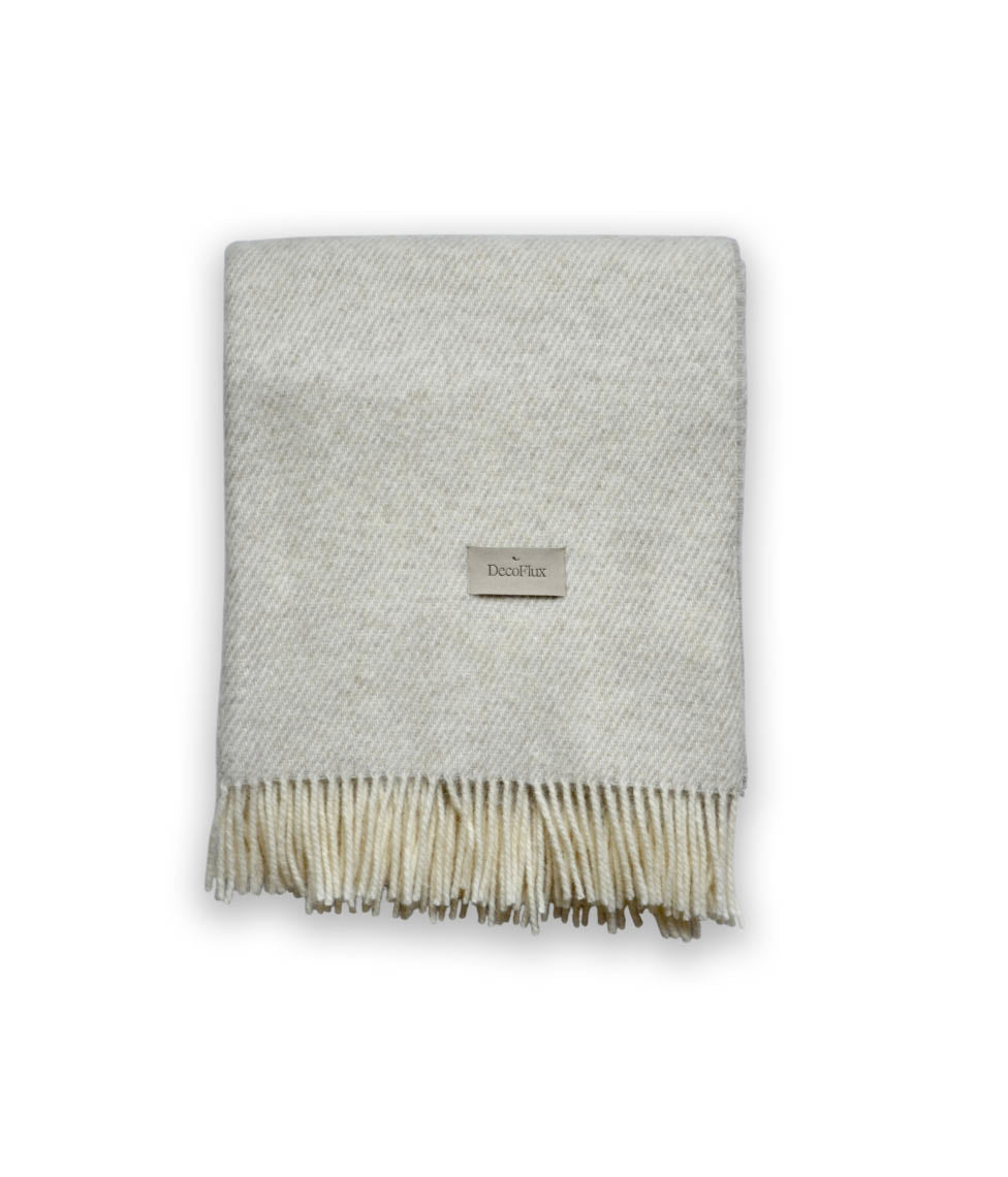 Vilnonis pledas Puccini Beige 140x180cm