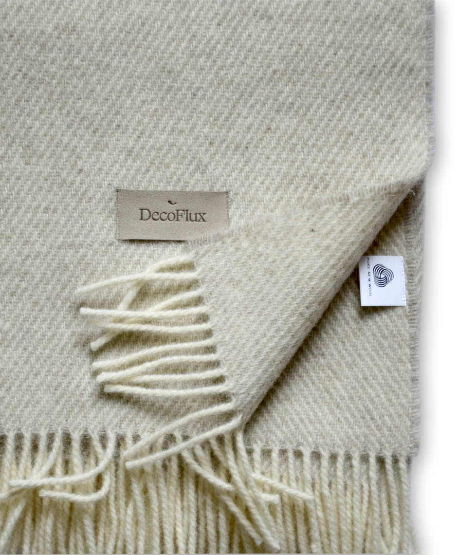 Vilnonis pledas Puccini Beige 140x180cm