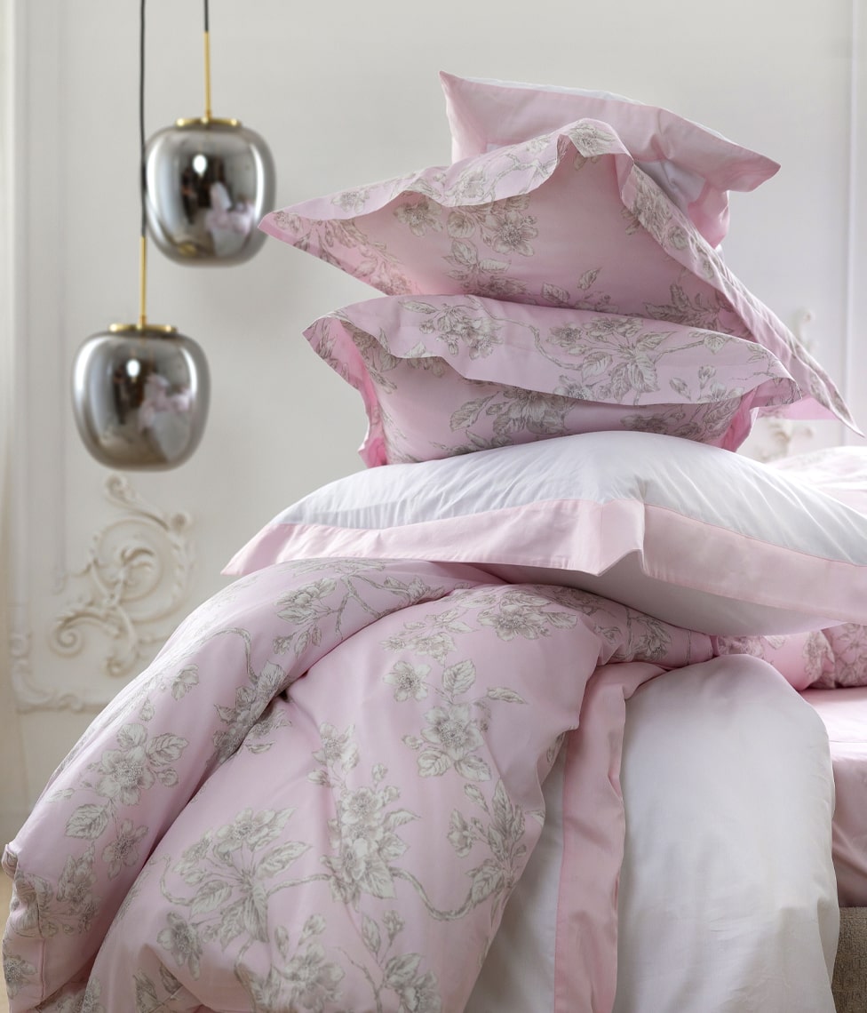 Satino pagalvės užvalkalas Eden Primrose Pink (rausva)