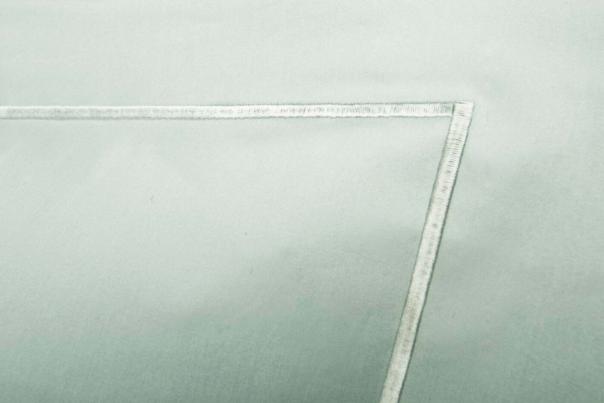 Satino pagalvės užvalkalas Solid Crystal (krištolo), 6 nuotrauka