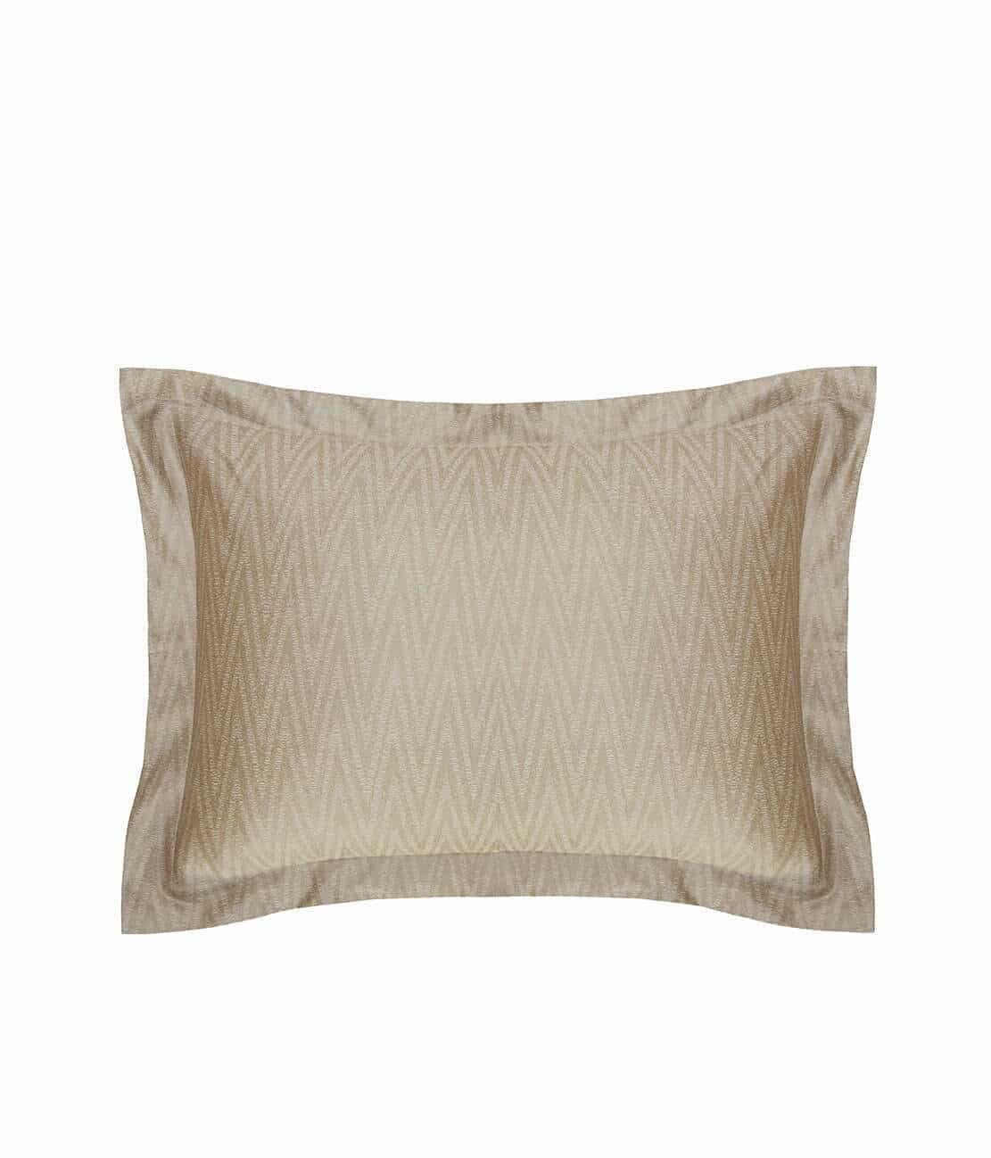 Satino patalynės komplektas Twist Almond (migdolų), 6 nuotrauka