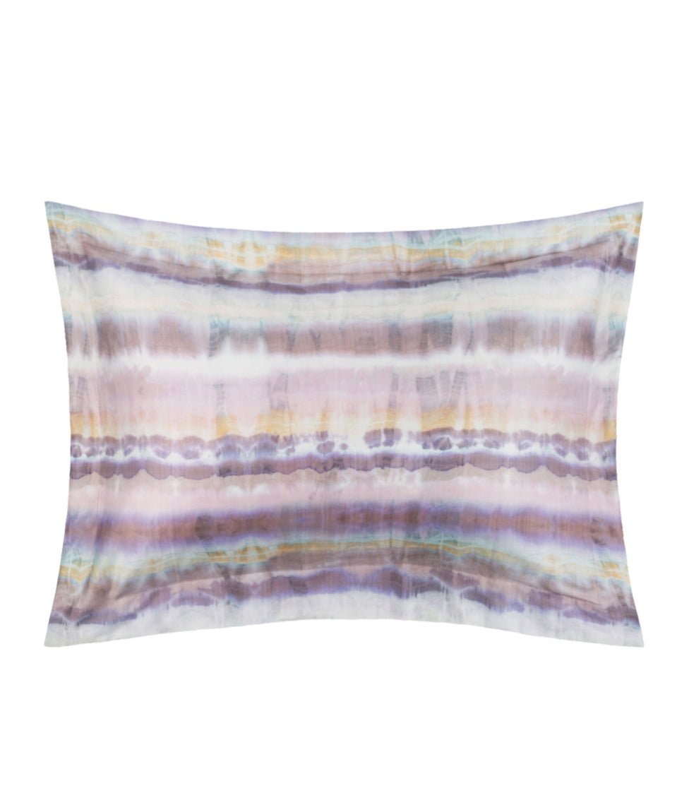 Satino patalynės komplektas Batik Waves (marga), 4 nuotrauka