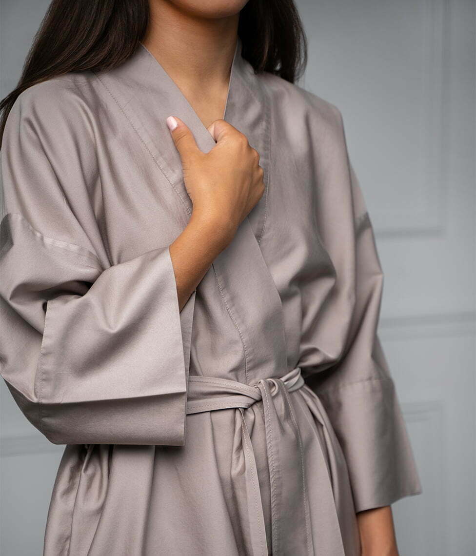 Chalatas Kimono Dream Touch Grey Cliff (uolų pilka), 2 nuotrauka